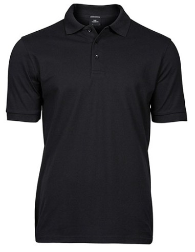 TEE-1405-Mens Luxury Stretch Polo